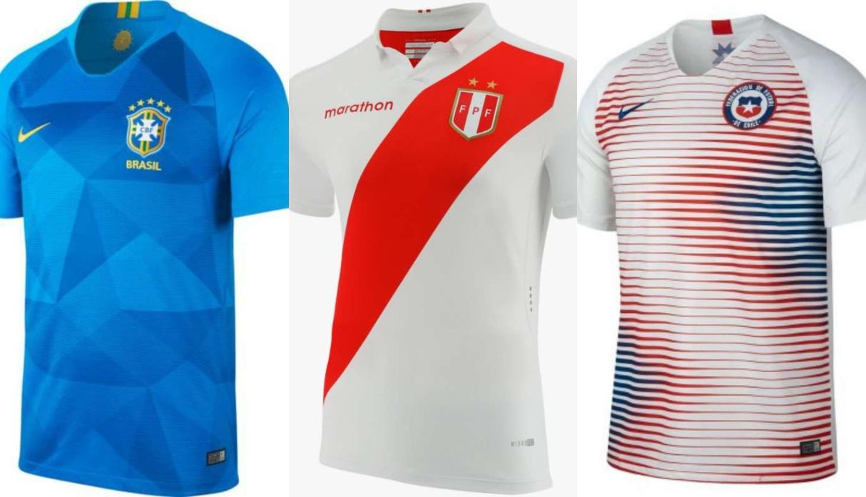 Estas son las camisetas de las selecciones para la Copa América 2019  (FOTOS) - visionnoventa.net